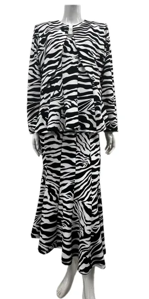 Hosanna 5510 Plus Size 3-Piece Modest Tea Length Dress Set