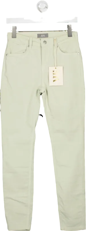 IDA Mint Green Rizzo High Rise Skinny Fine Cord Ankle Jeans BNWT W26