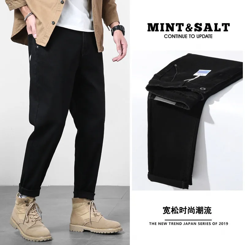 INSTOCK-2022 autumn and winter men's jeans men's elastic skinny