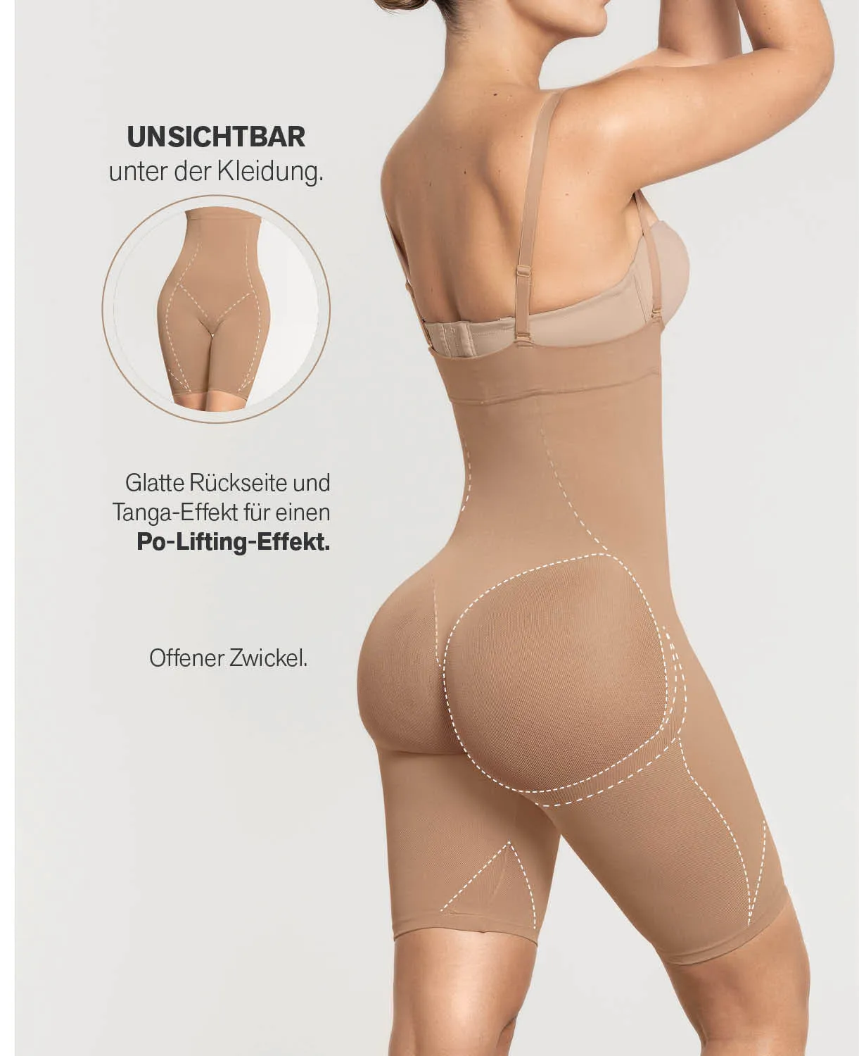 Invisible Extra High-Waisted Shaper Short