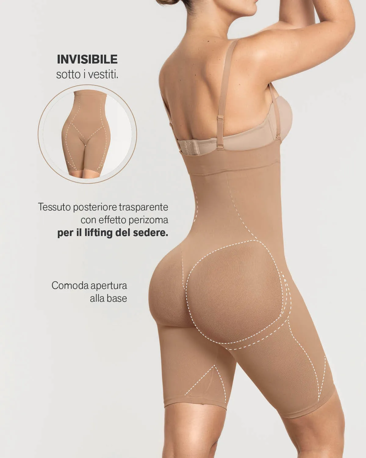 Invisible Extra High-Waisted Shaper Short