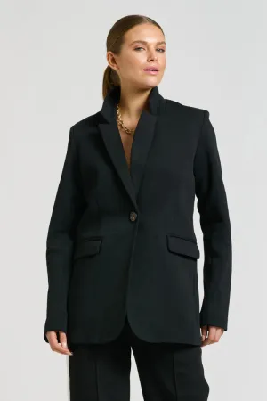 Iris Scuba Blazer in Black by Shirty