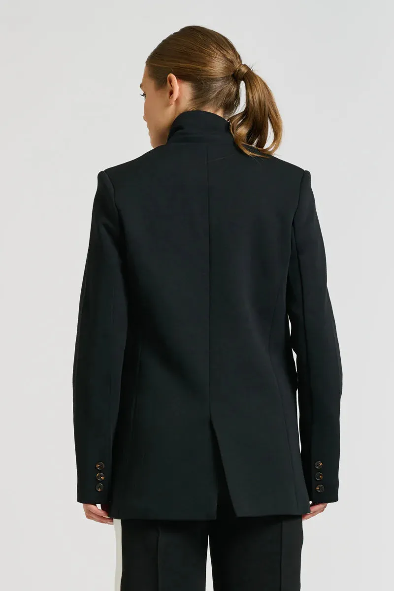 Iris Scuba Blazer in Black by Shirty