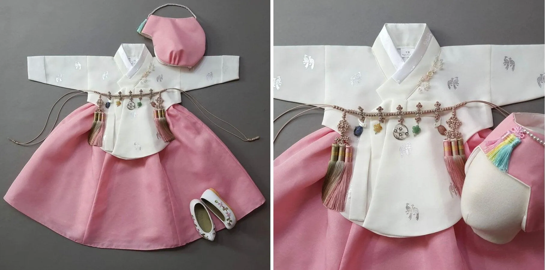 Iseo Pink Skirt Girl Hanbok (100D-15YR)