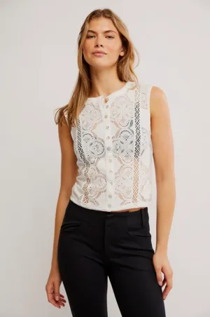 Jae Knit Top - Ivory