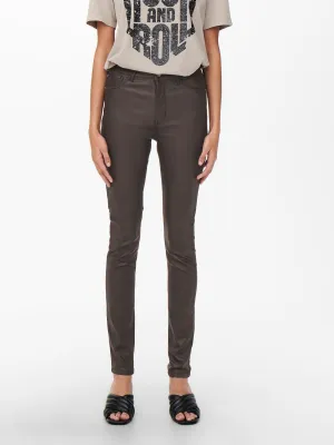JDY New Thunder Coated High Skinny Fit Pant