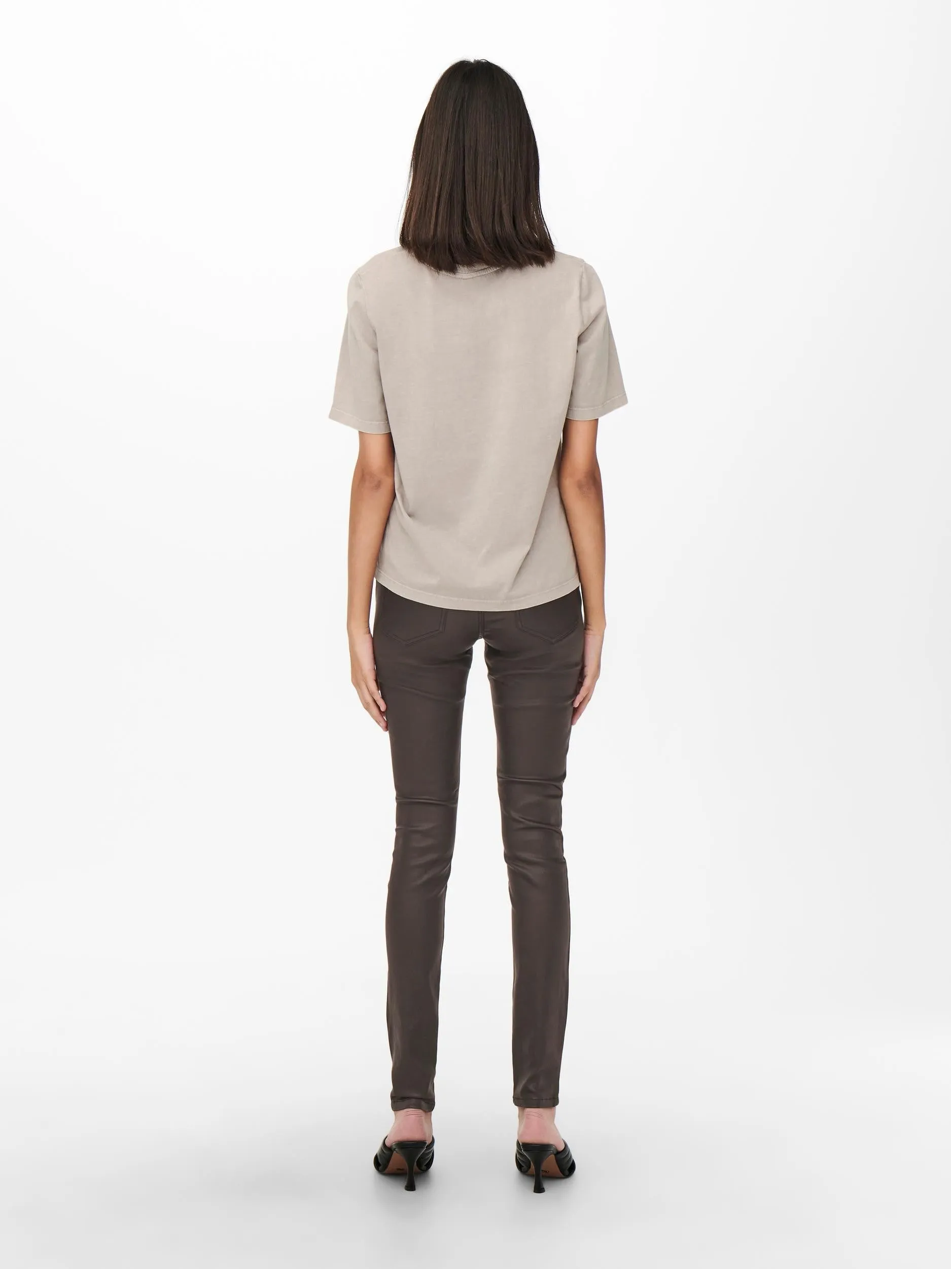 JDY New Thunder Coated High Skinny Fit Pant