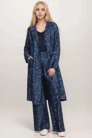 Johnny Was Workshop Blue Denim Duster Coat W45924-7
