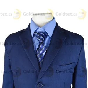 Johnson's Creation 5-piece Navy Toddlers & Kids Suit Set