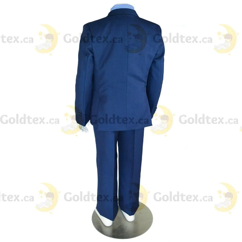 Johnson's Creation 5-piece Navy Toddlers & Kids Suit Set