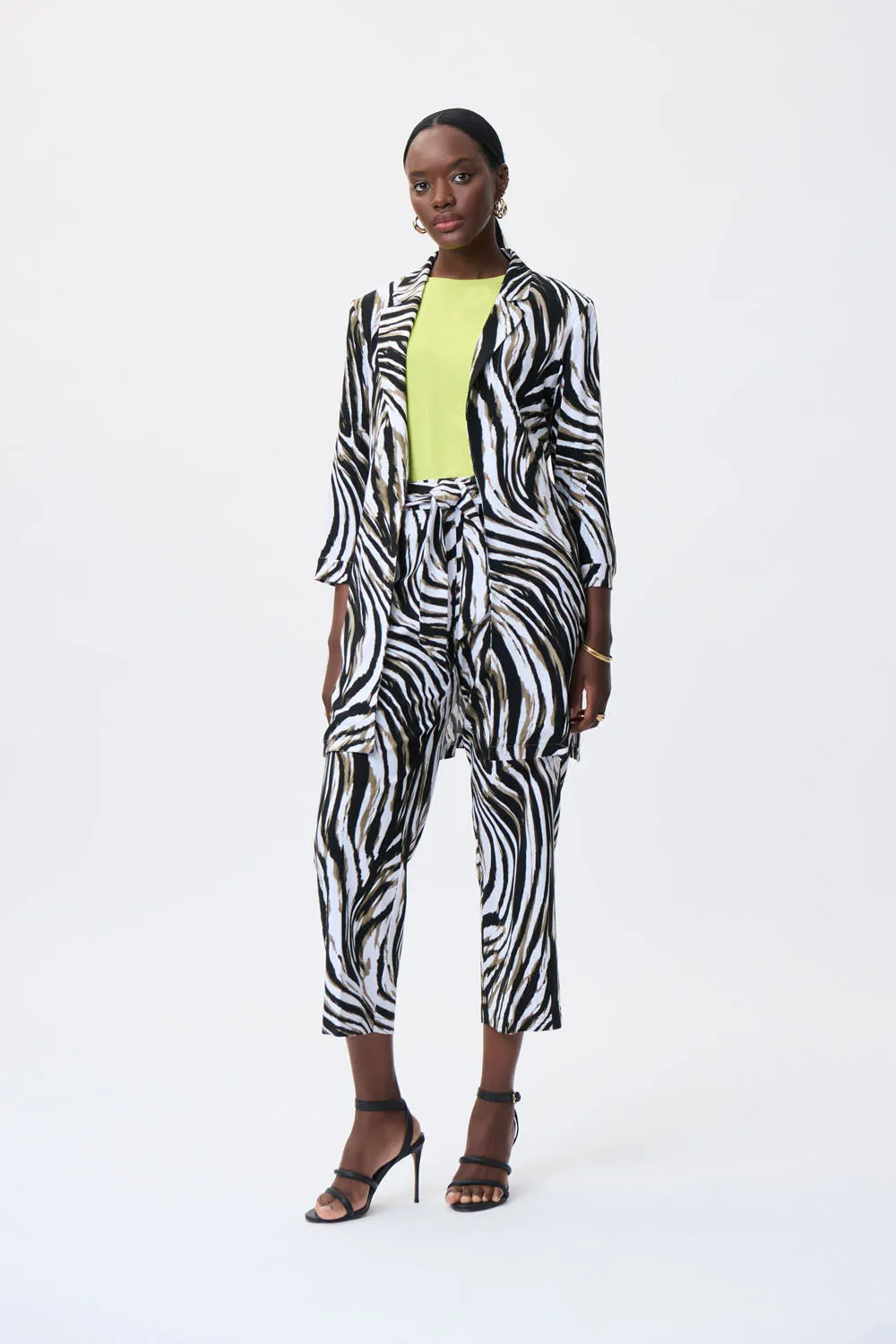 Joseph Ribkoff Vanilla/Multi Blazer Style 231139