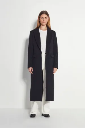 Juliette Hogan Mantelle Coat - Black Fur