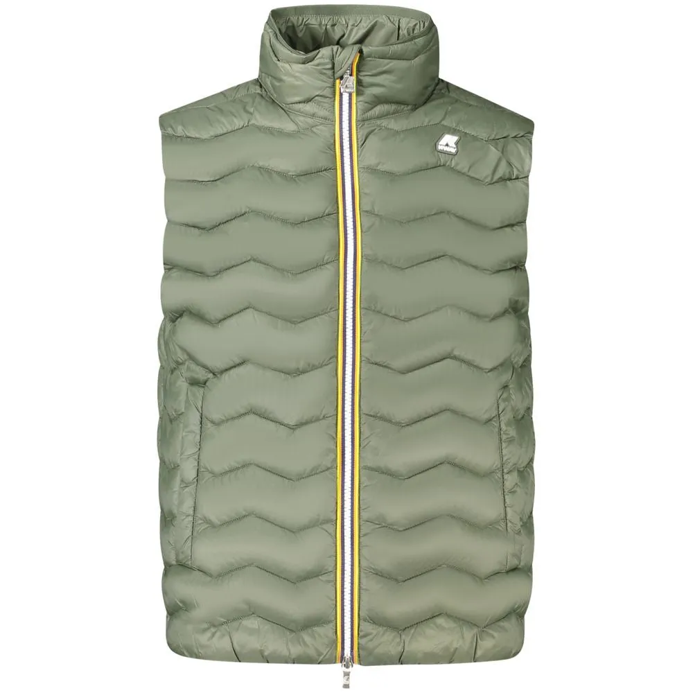 K-WAY Green Polyamide Men Jacket