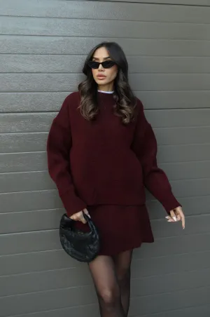 Knitted skirt suit（Top   skirt）