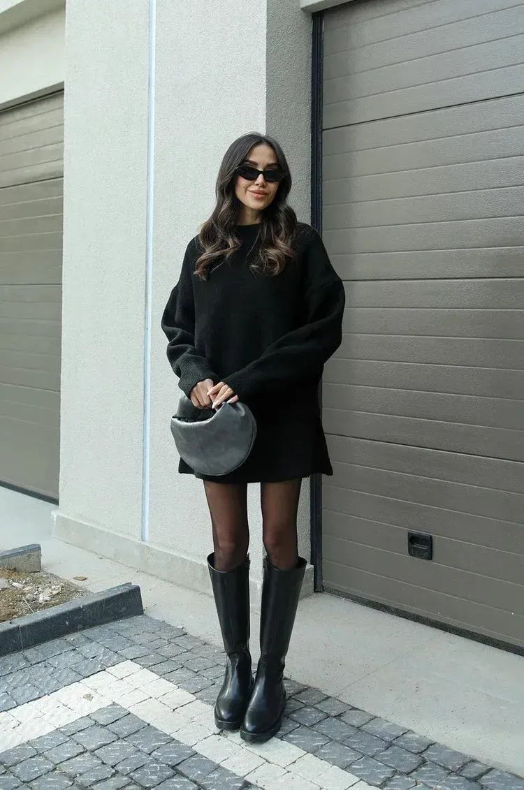 Knitted skirt suit（Top   skirt）