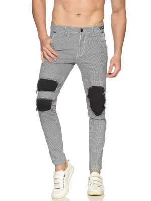 Kultprit Men's Trouser With Patch