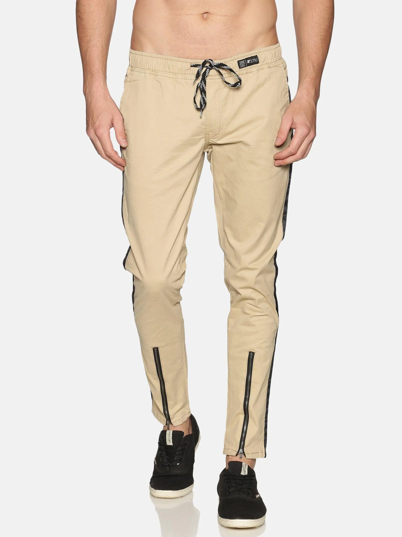 Kultprit Men's Trouser With Side Tape & Drawstring