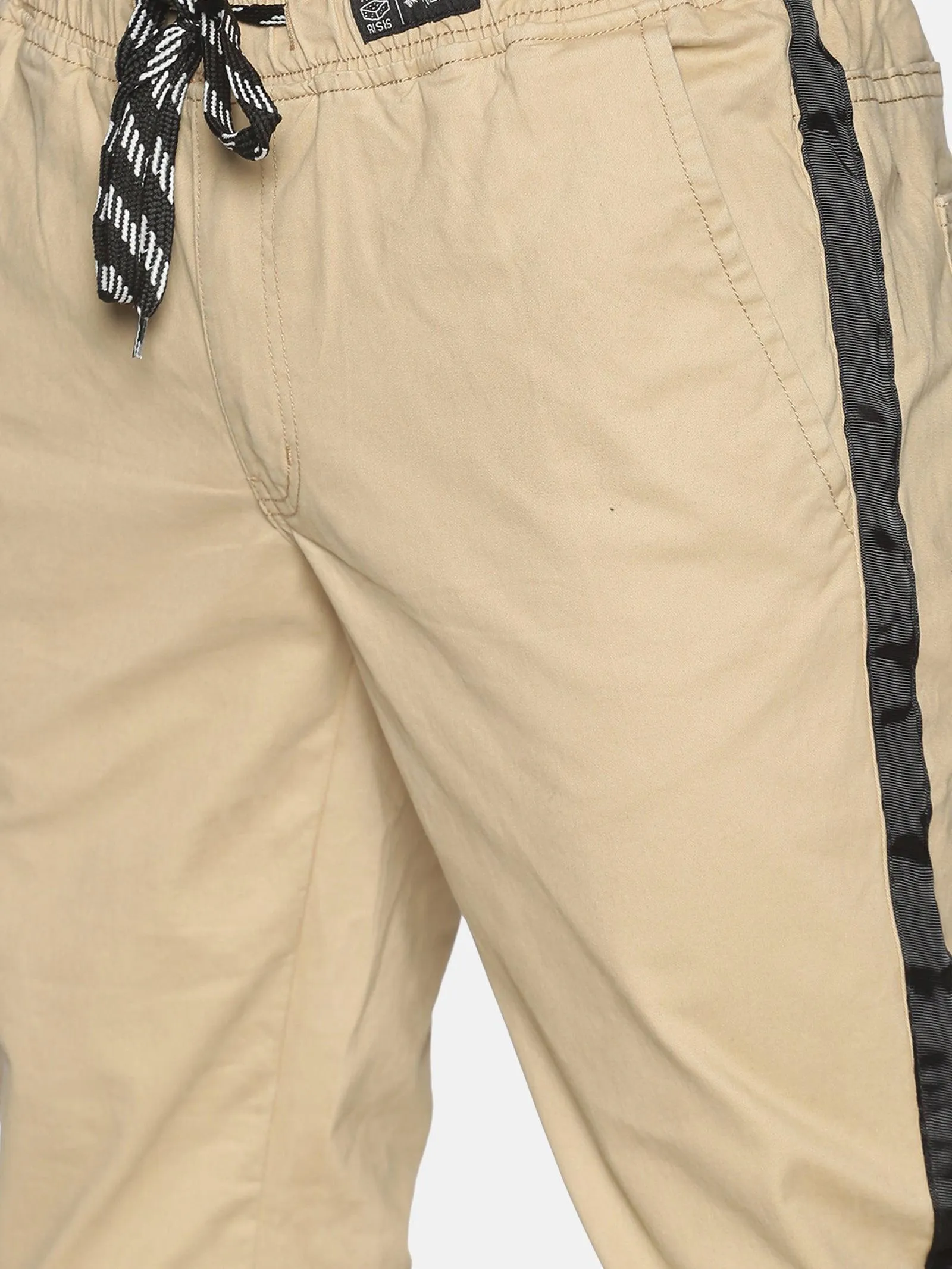 Kultprit Men's Trouser With Side Tape & Drawstring