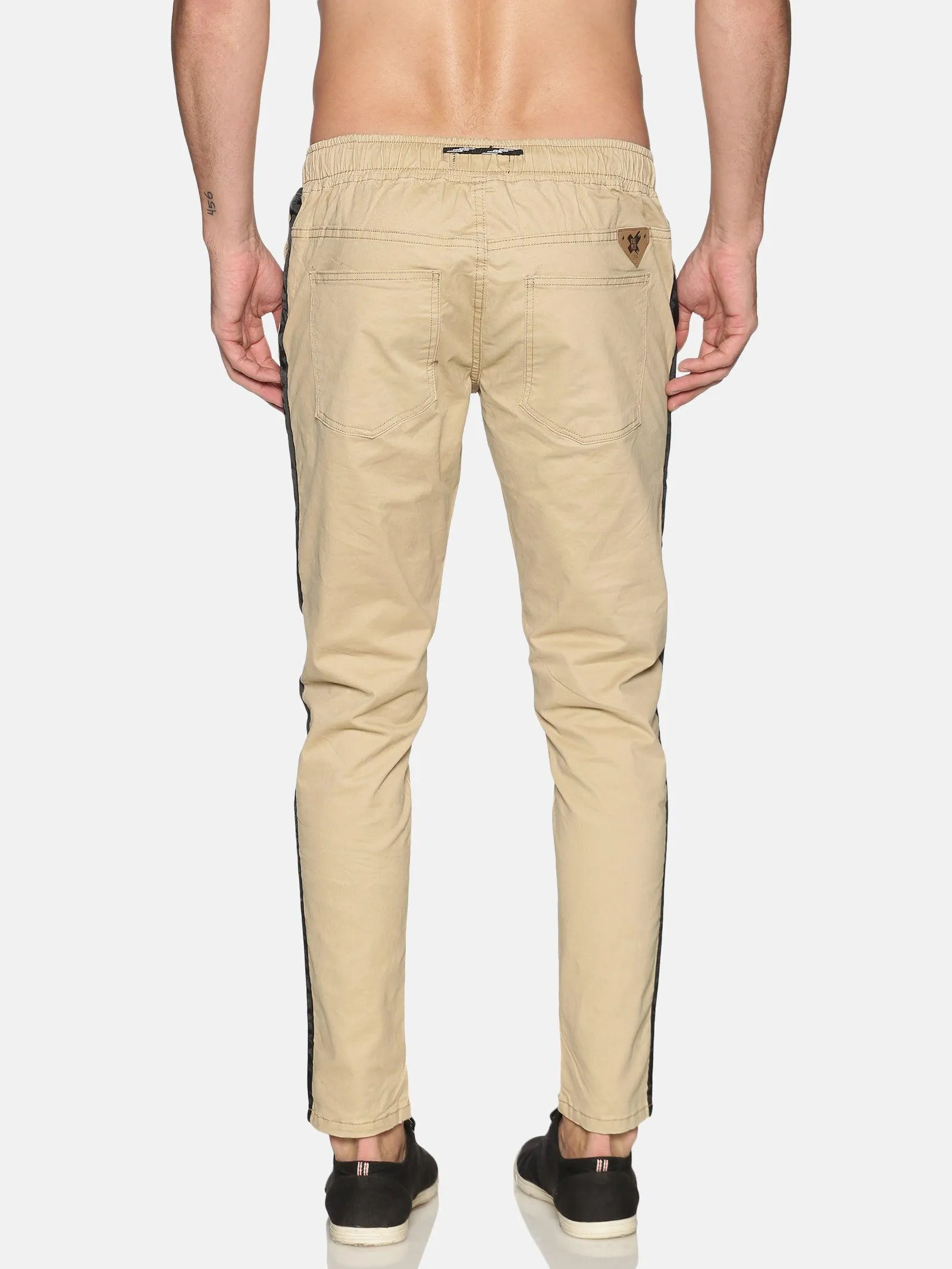 Kultprit Men's Trouser With Side Tape & Drawstring