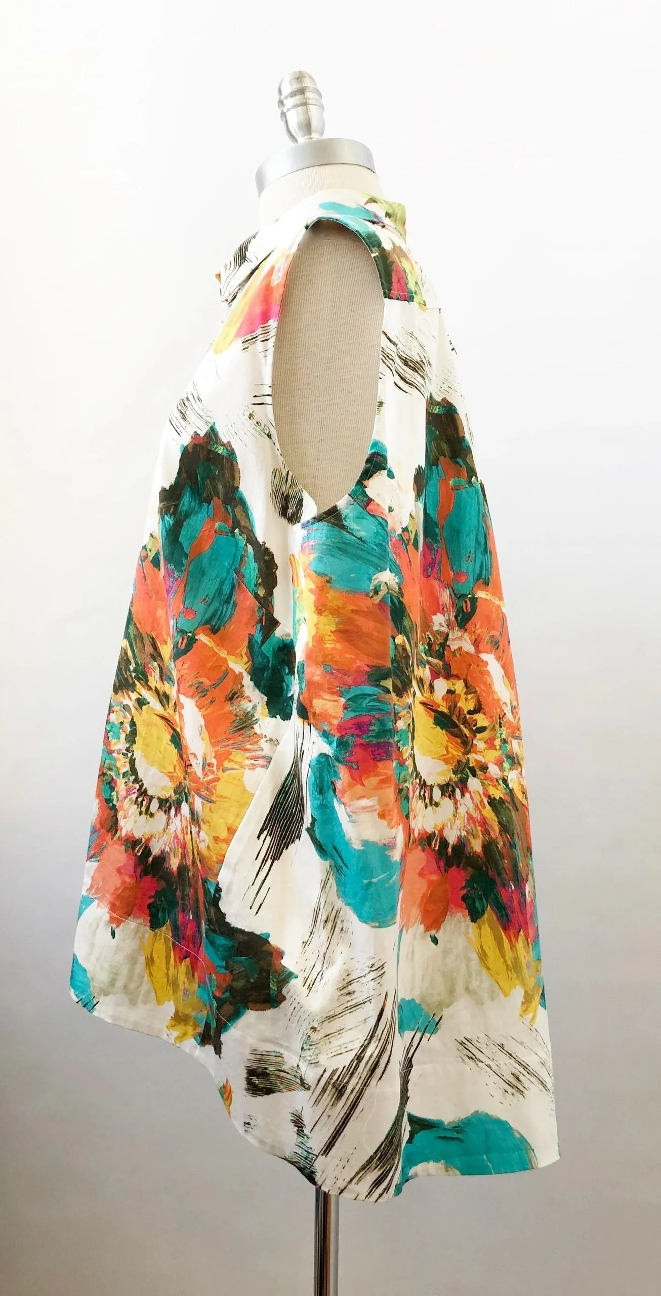 Lafayette 148 Sleeveless Blouse Size Xl