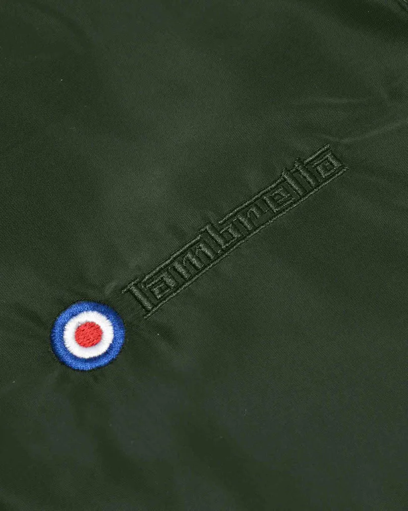 Lambretta Mens Khaki Green Heaton Jacket