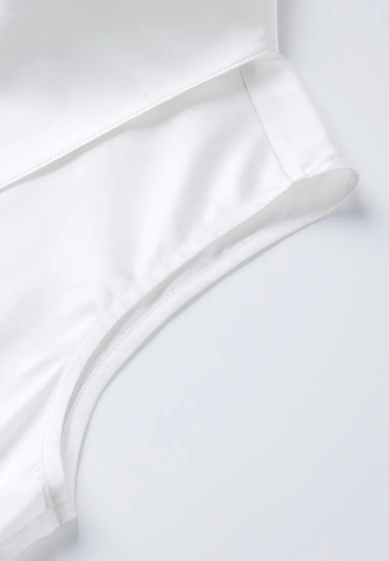 Lapelled Sleeveless Shirt
