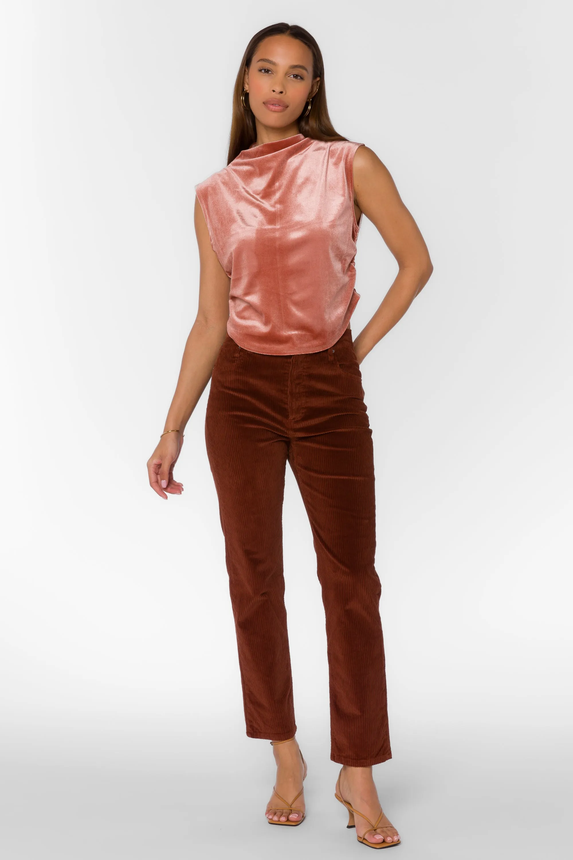 Lavali Ash Mauve Top
