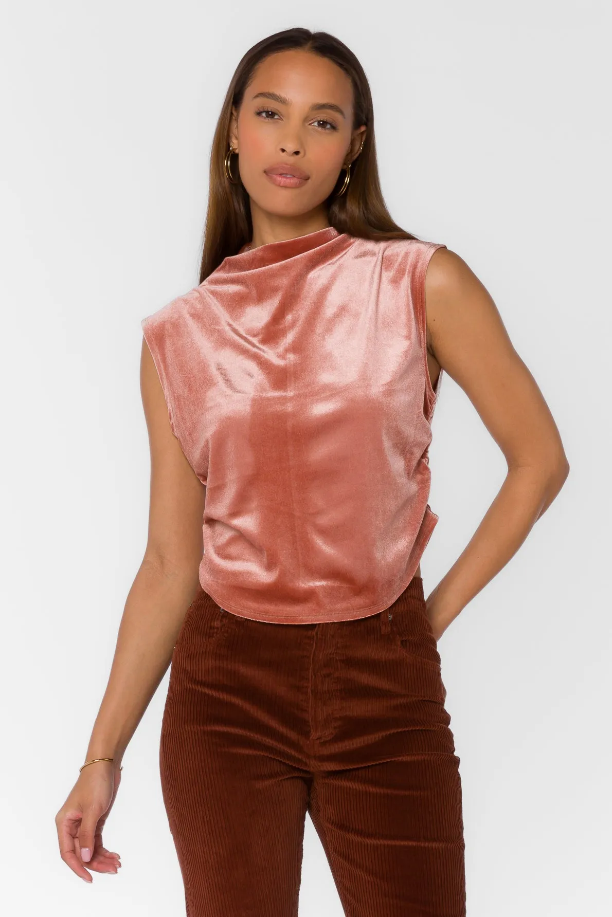 Lavali Ash Mauve Top