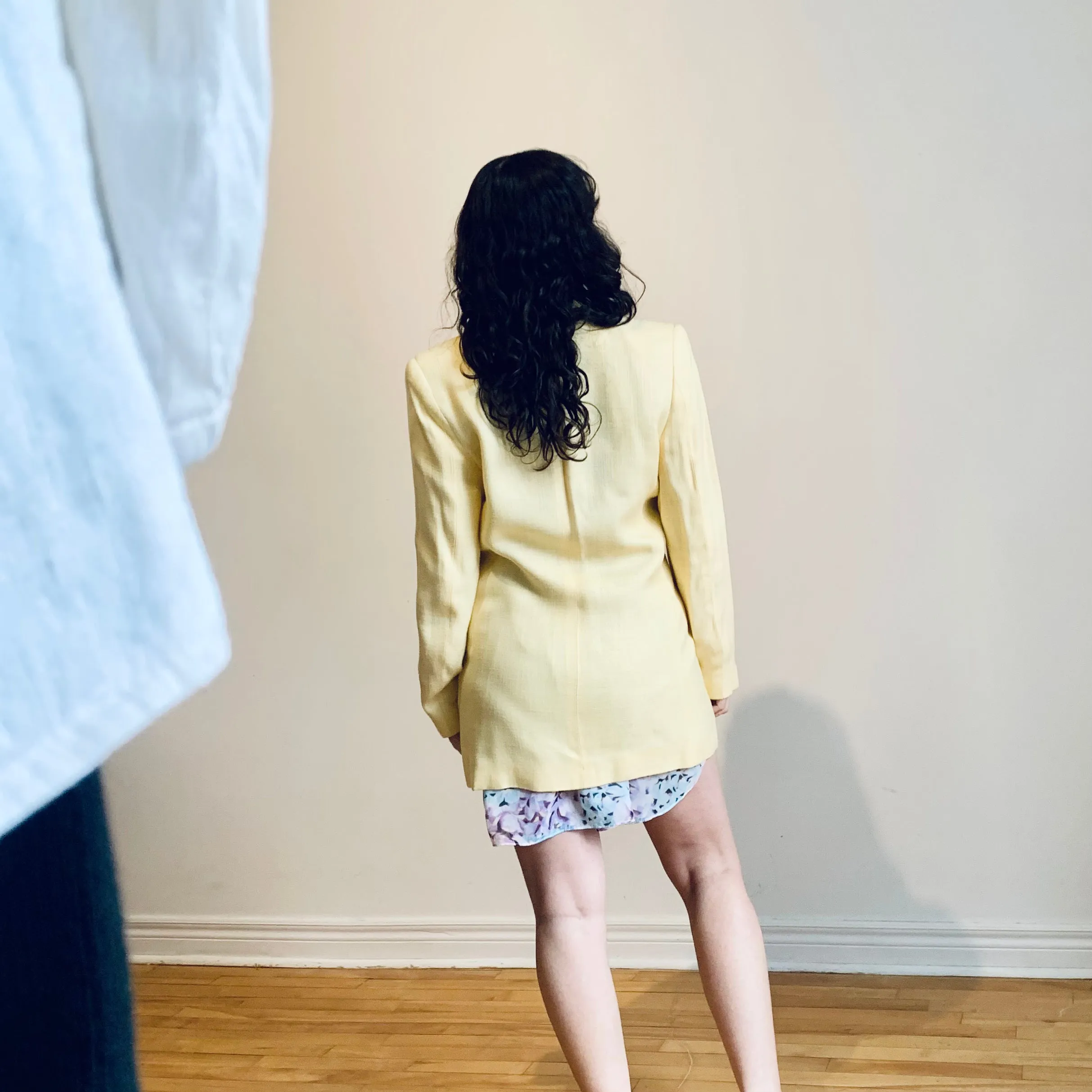 Lemon Longline Blazer