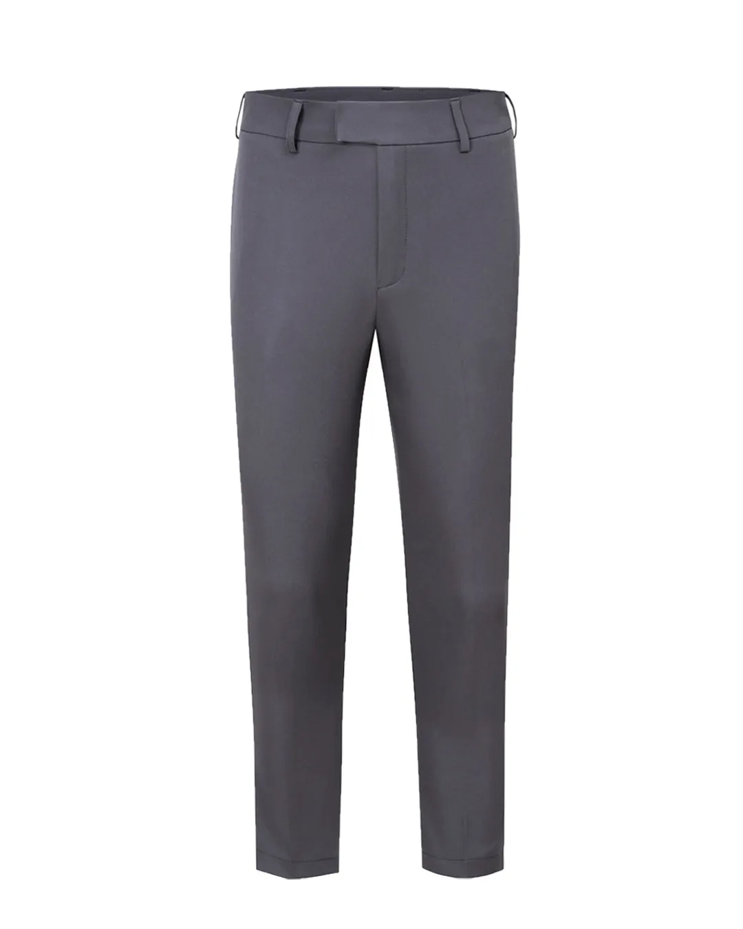 LIGHT GREY STRAP TROUSERS