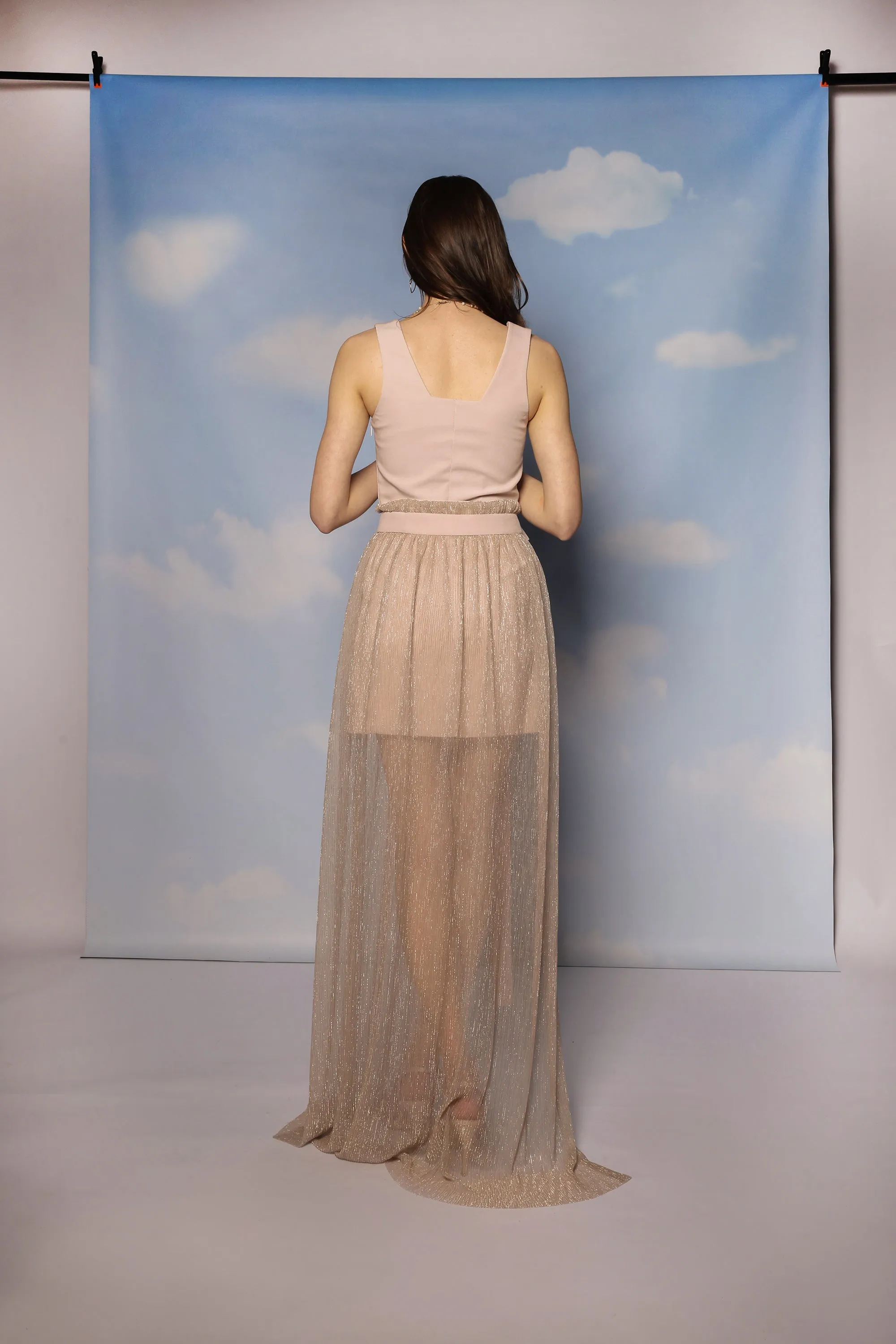 Linea Skirt - Greige