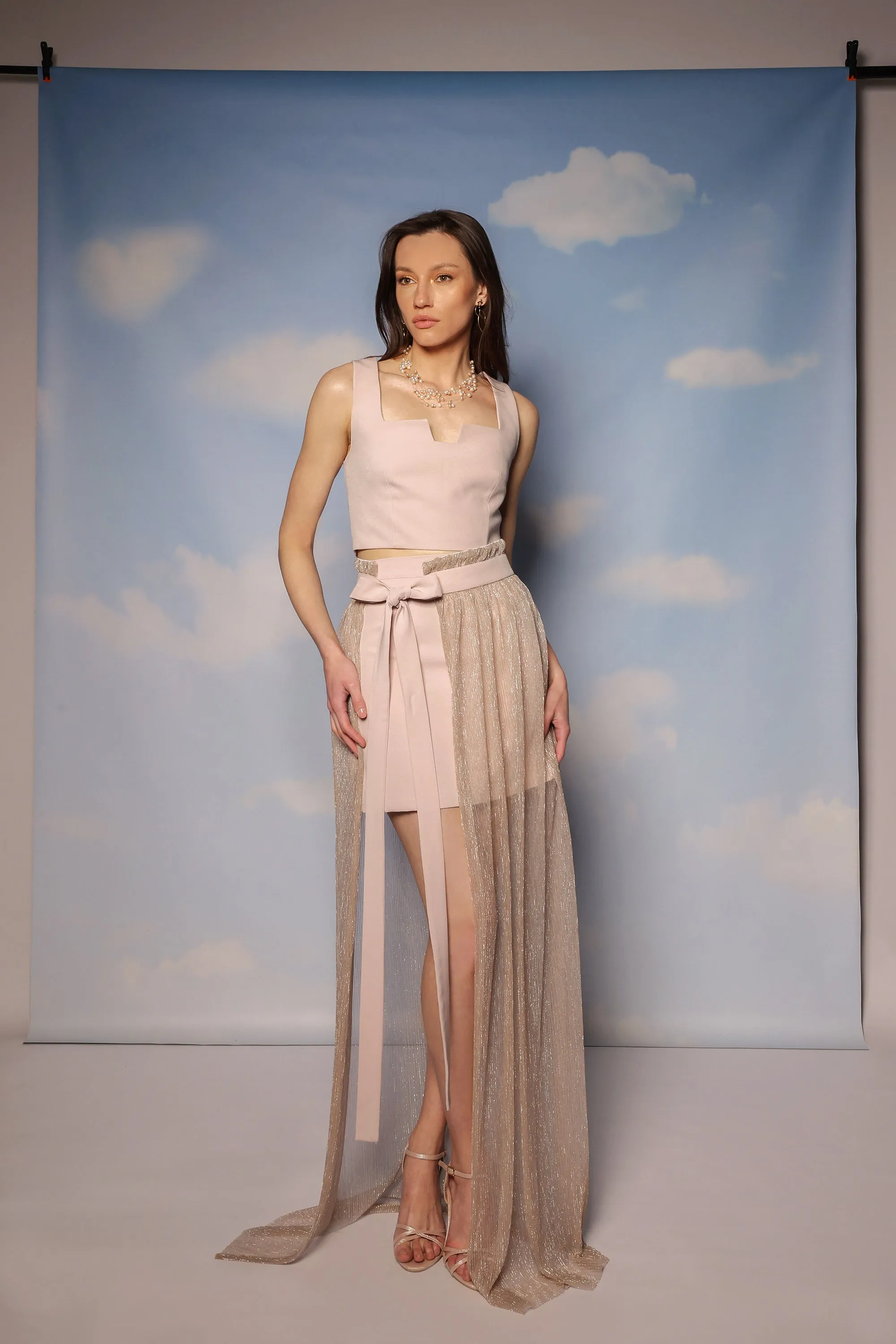 Linea Skirt - Greige