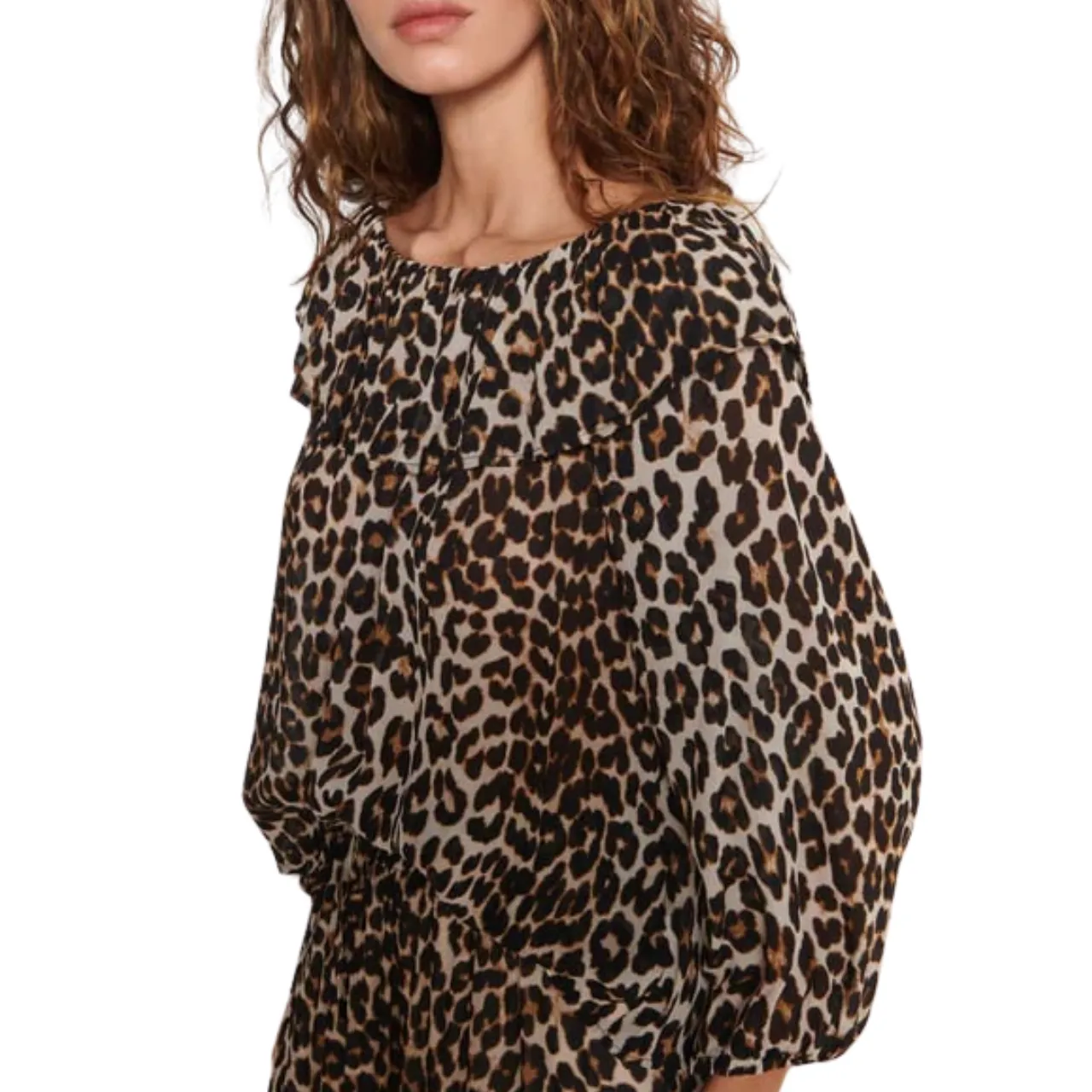 Lola Top Leopard Print