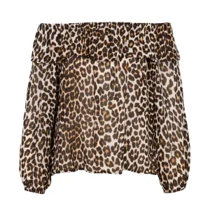 Lola Top Leopard Print