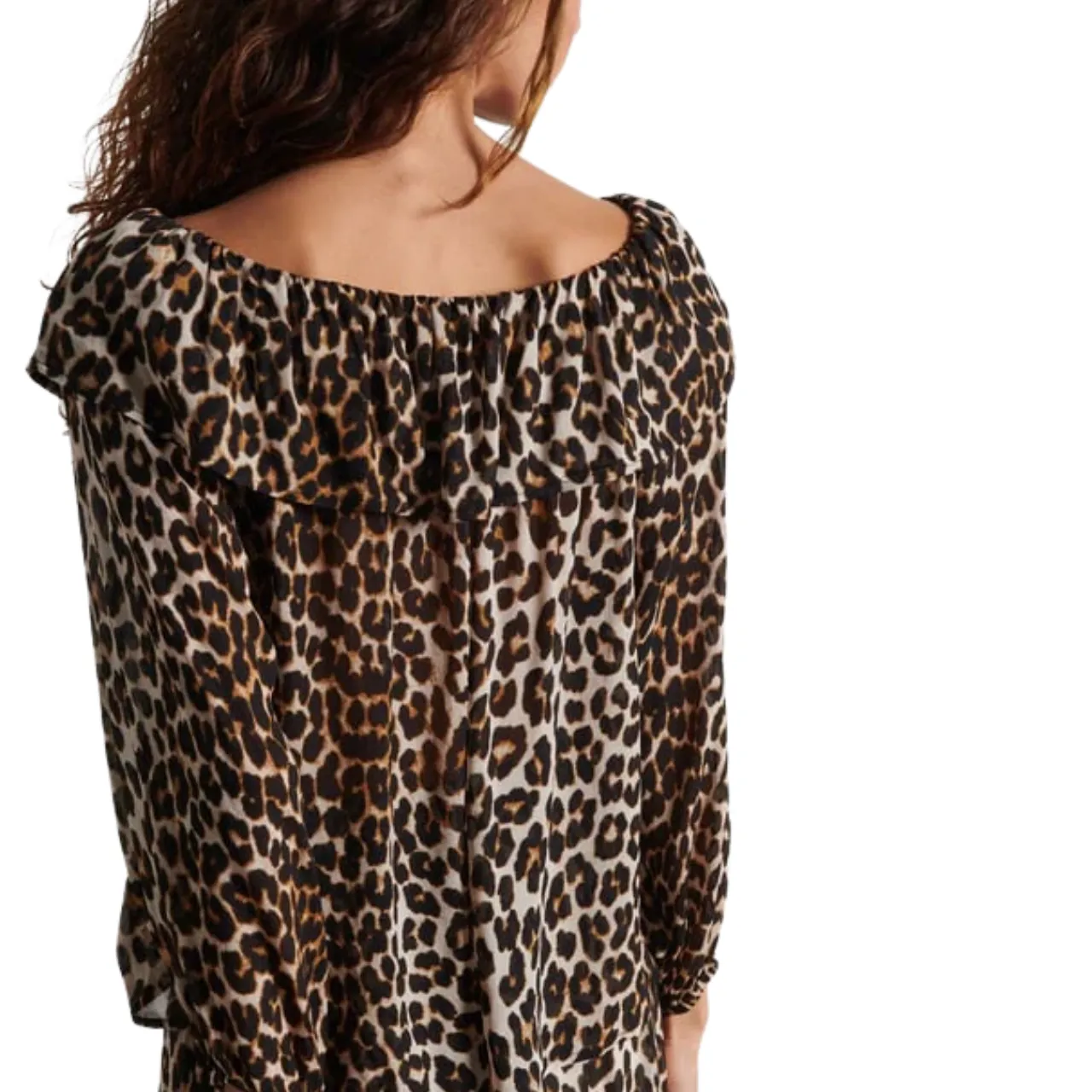 Lola Top Leopard Print