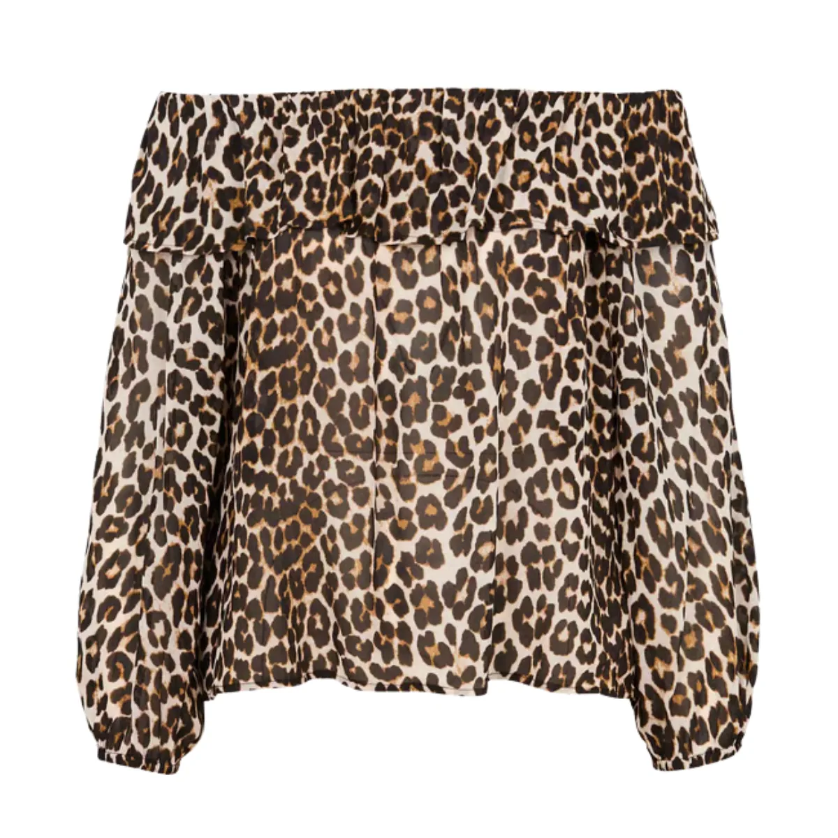 Lola Top Leopard Print