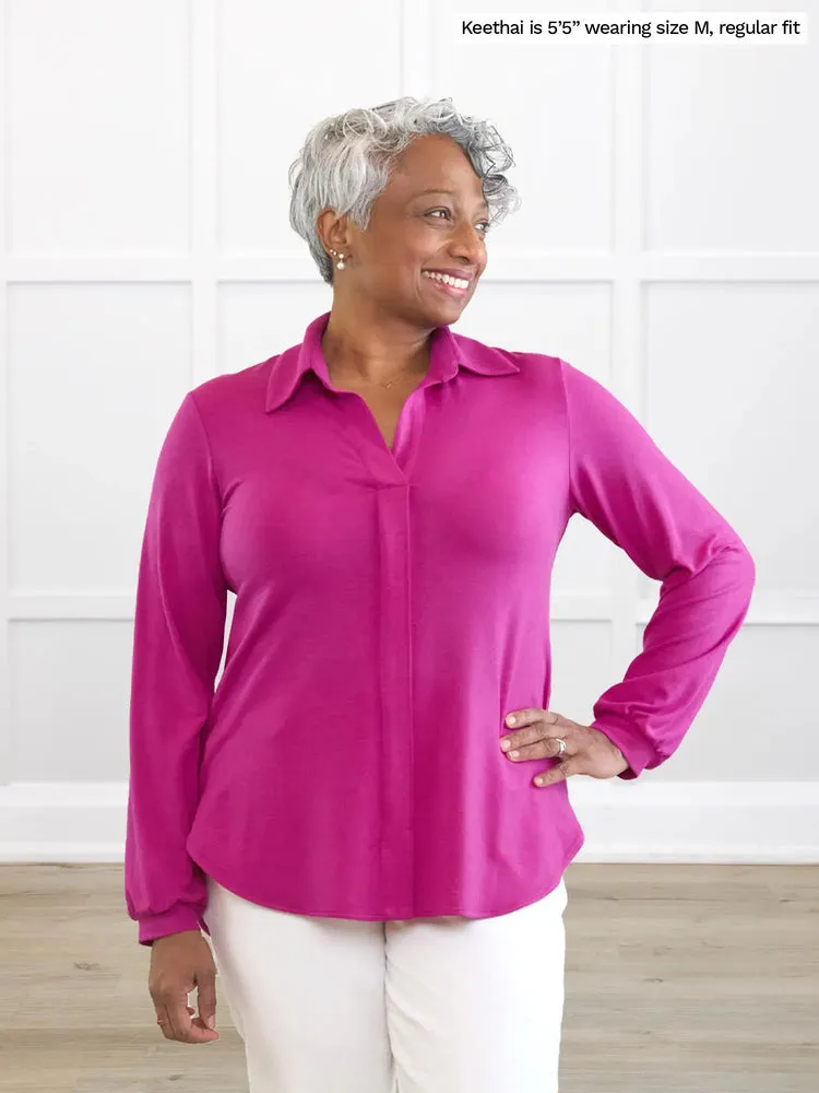 Lucia Modal Collared Shirt