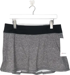 Lululemon Grey Pace Rival Skort UK 14