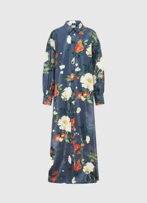 Madeline Coat Dress - Pear Blossom Print