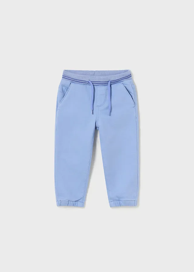 Mayoral 2191 Check Shirt, 2536 Pale Blue Trousers and 2315 Stripe Jumper In Stock Now