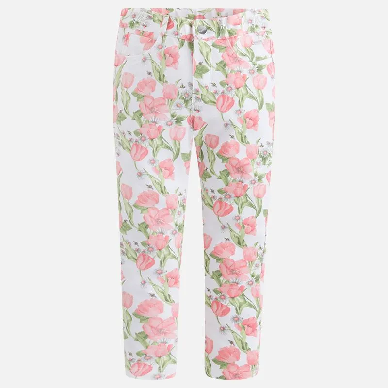 Mayoral Floral Trousers