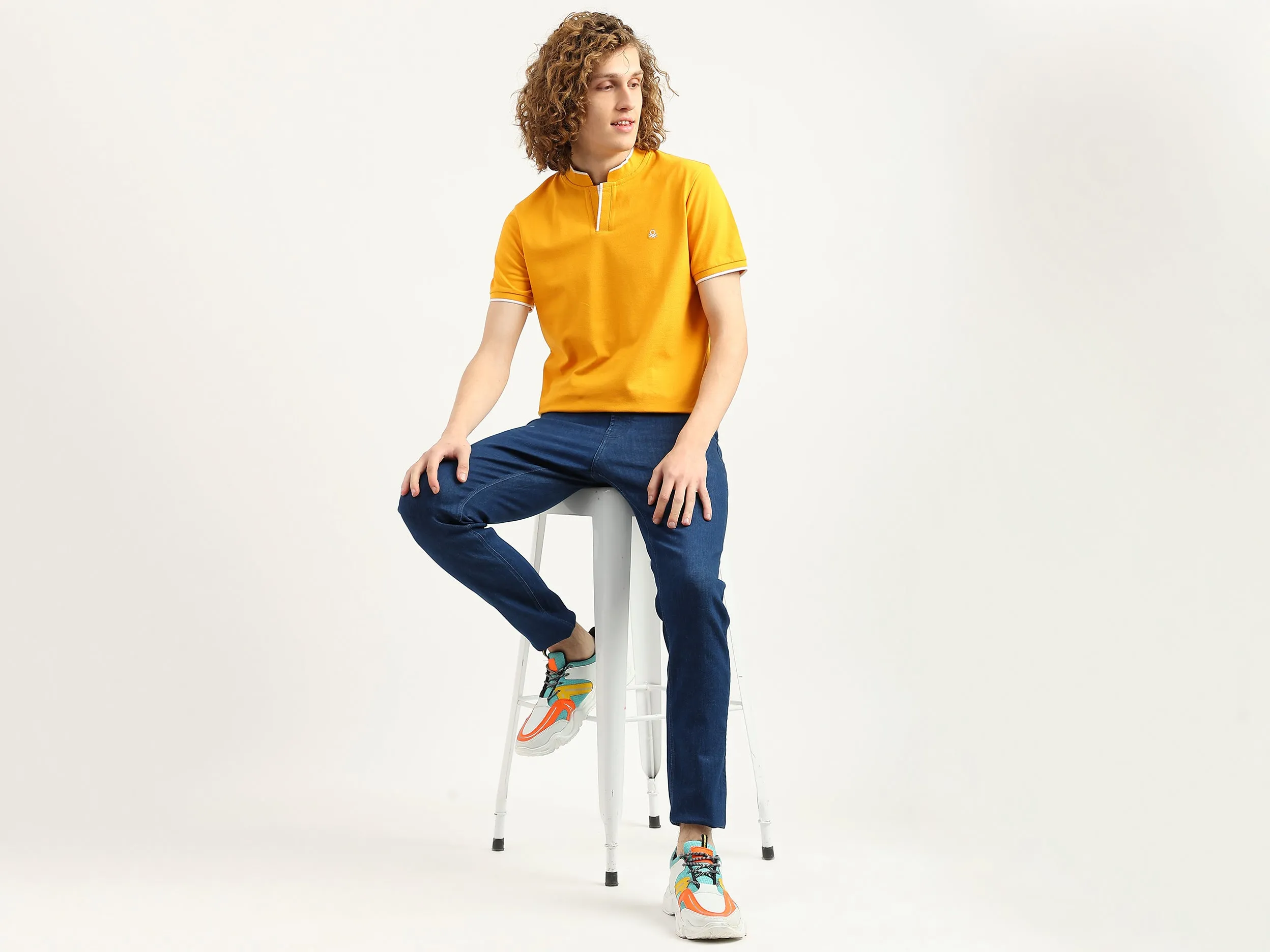 Men Solid Skinny Fit Jeans