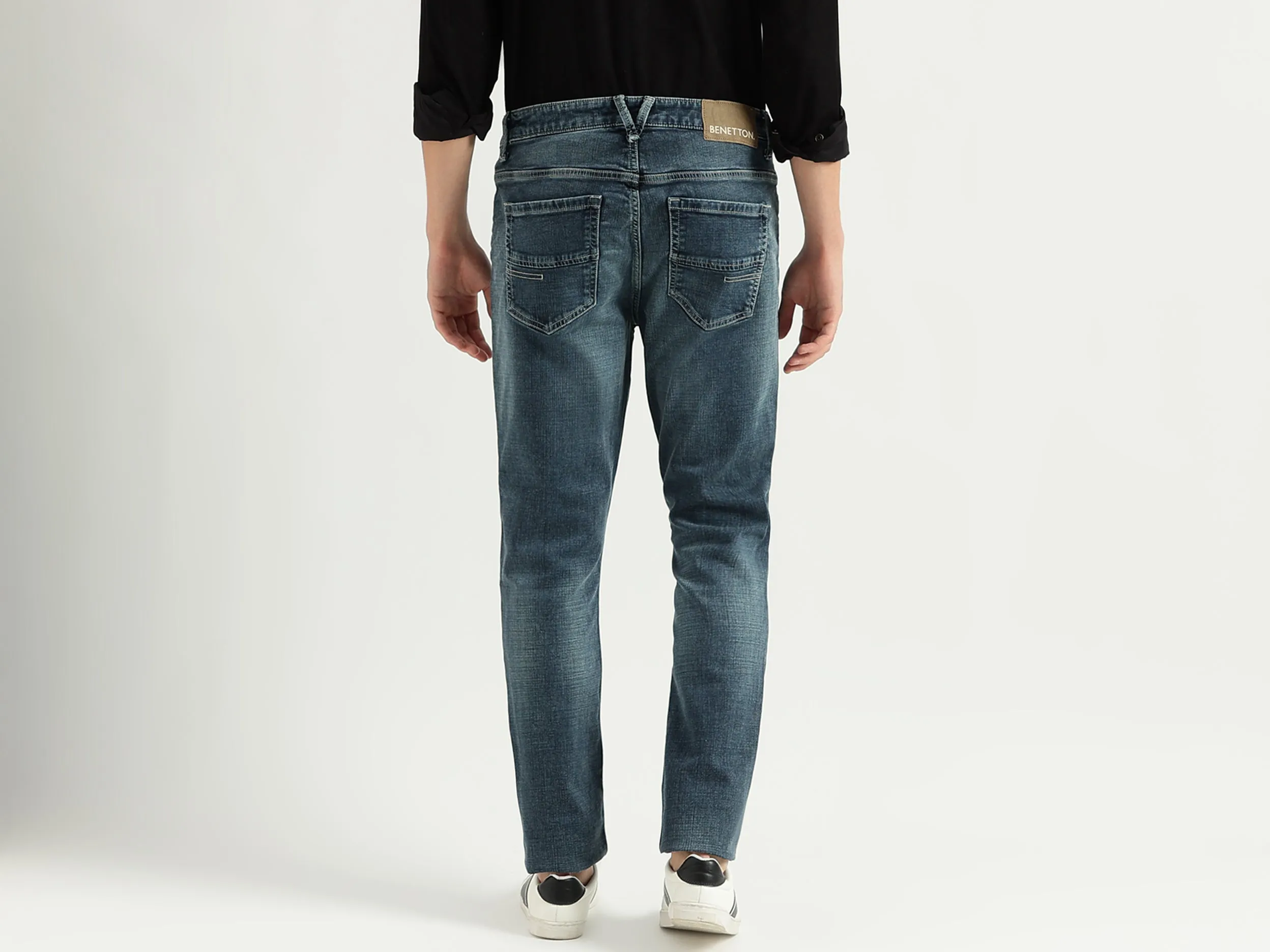 Men's Solid Skinny Fit Jeans