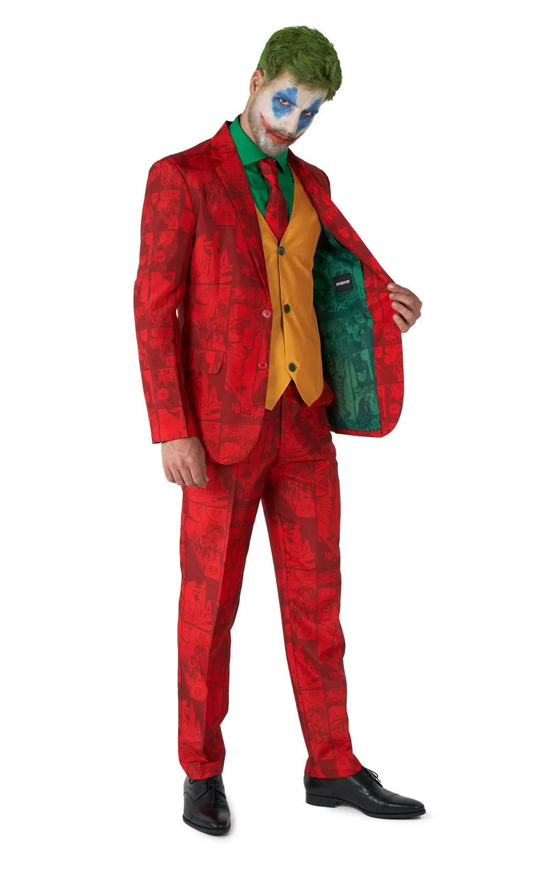 Mens SuitMeister Scarlet The Joker Suit
