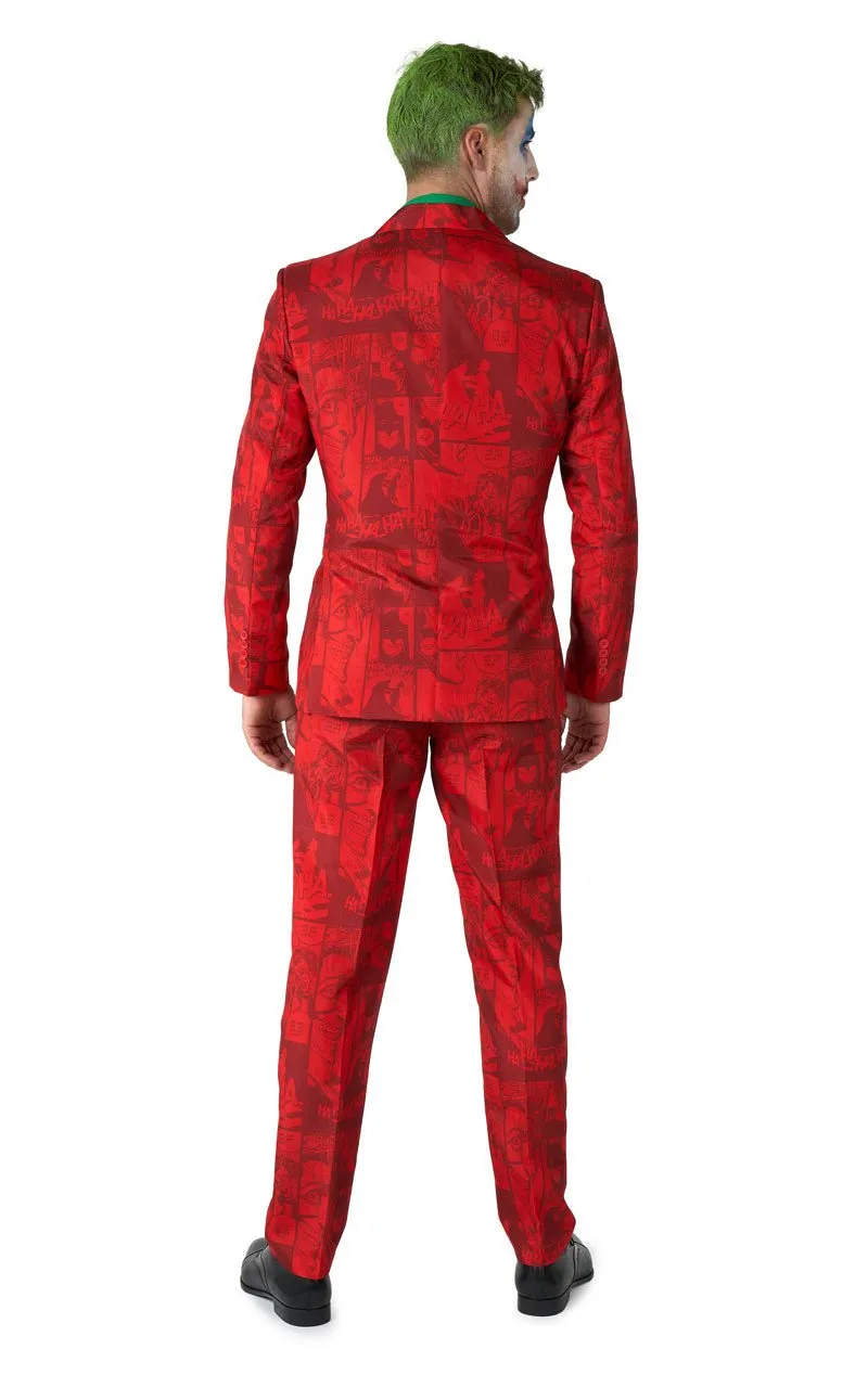 Mens SuitMeister Scarlet The Joker Suit