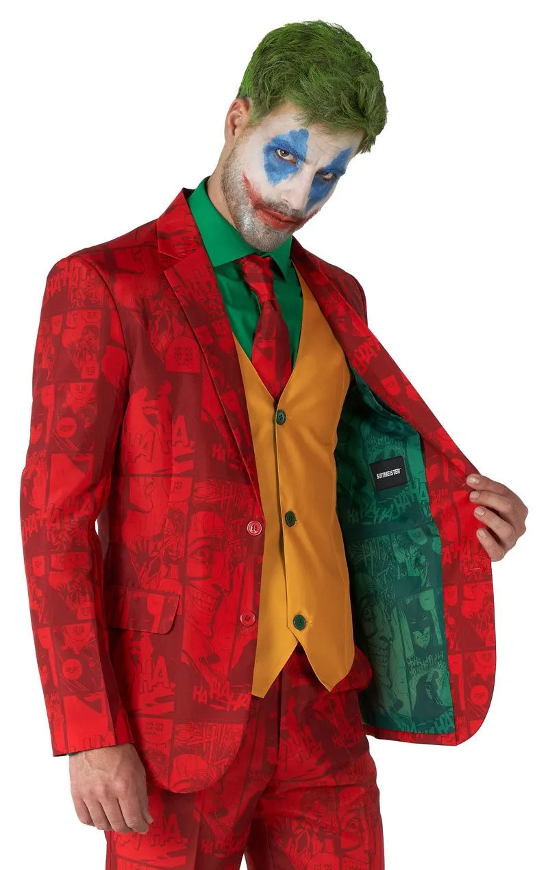 Mens SuitMeister Scarlet The Joker Suit