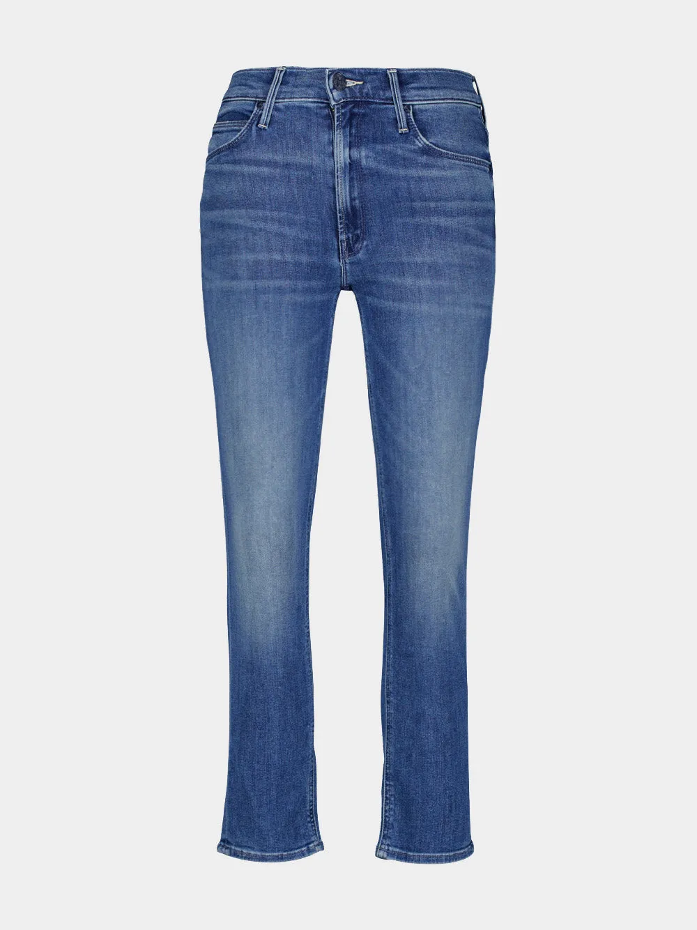 Mid-Rise Skinny Ankle-Crop Jeans