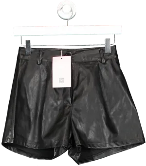Missy Empire Kali Black Pu Skirt UK 6