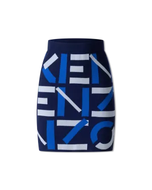 Monogram Jacquard Mini Skirt