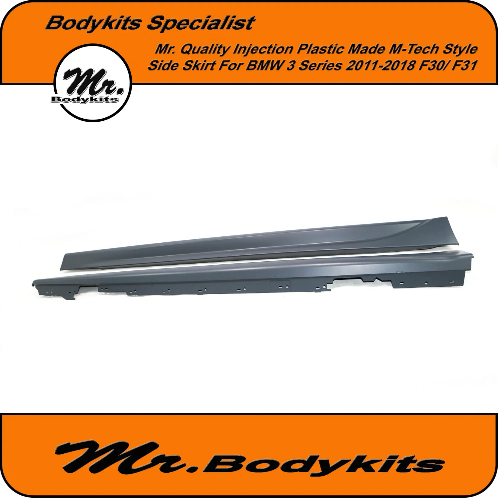 Mr. M-Tech Style Plastic Side Skirt For BMW F30/31 2011-2018 Sedan/Wagon 3 Series